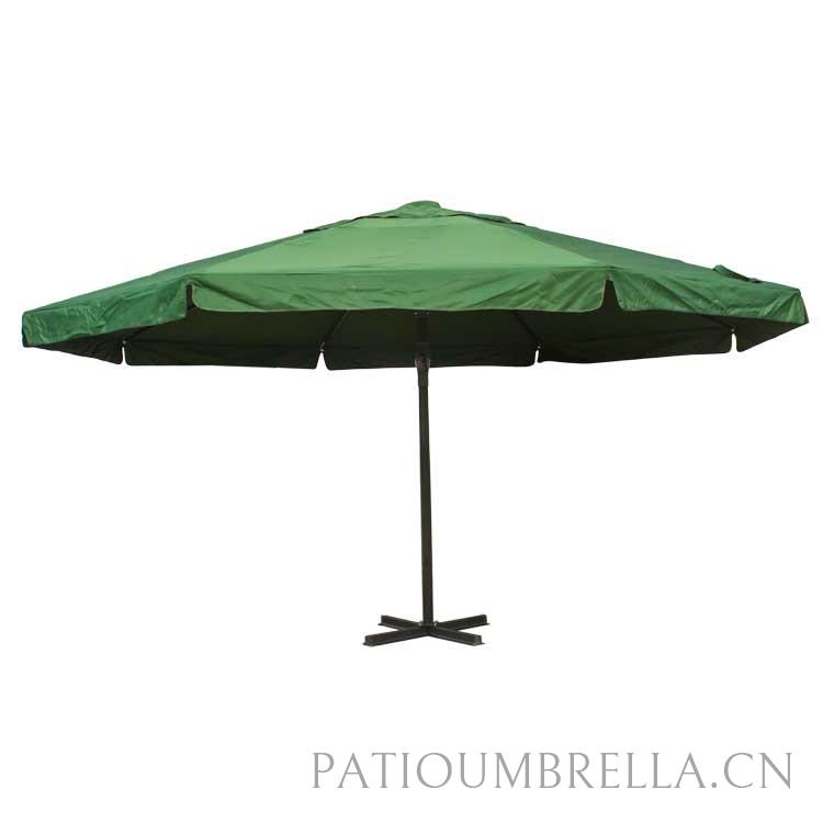 4M*4M Super Big Patio Garden Pool Deck Windproof Sun Shadeumbrella With Easy Open Crank UMB-042A